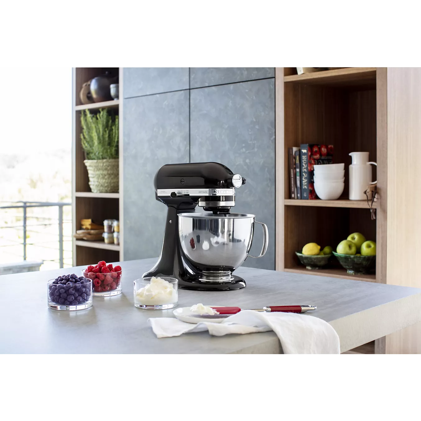 Robot pâtissier KitchenAid Artisan 5KSM125EOB – Noir Onyx