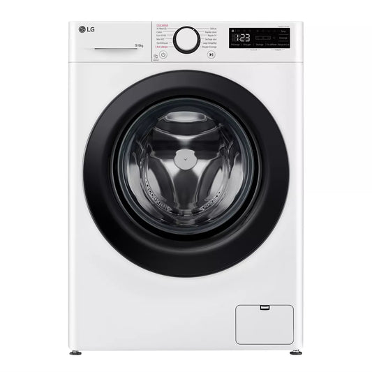 Lave-linge séchant hublot LG F964R35WRS – 9 kg / 6 kg