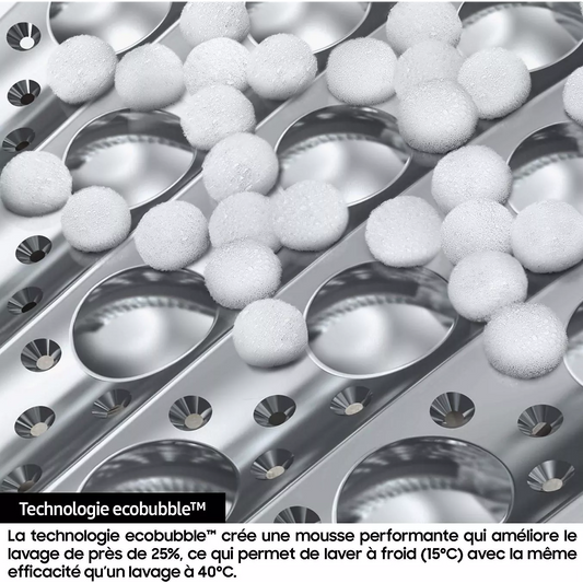 Lave-linge hublot Samsung WW80CGC04DAB Bespoke AI – 8 kg