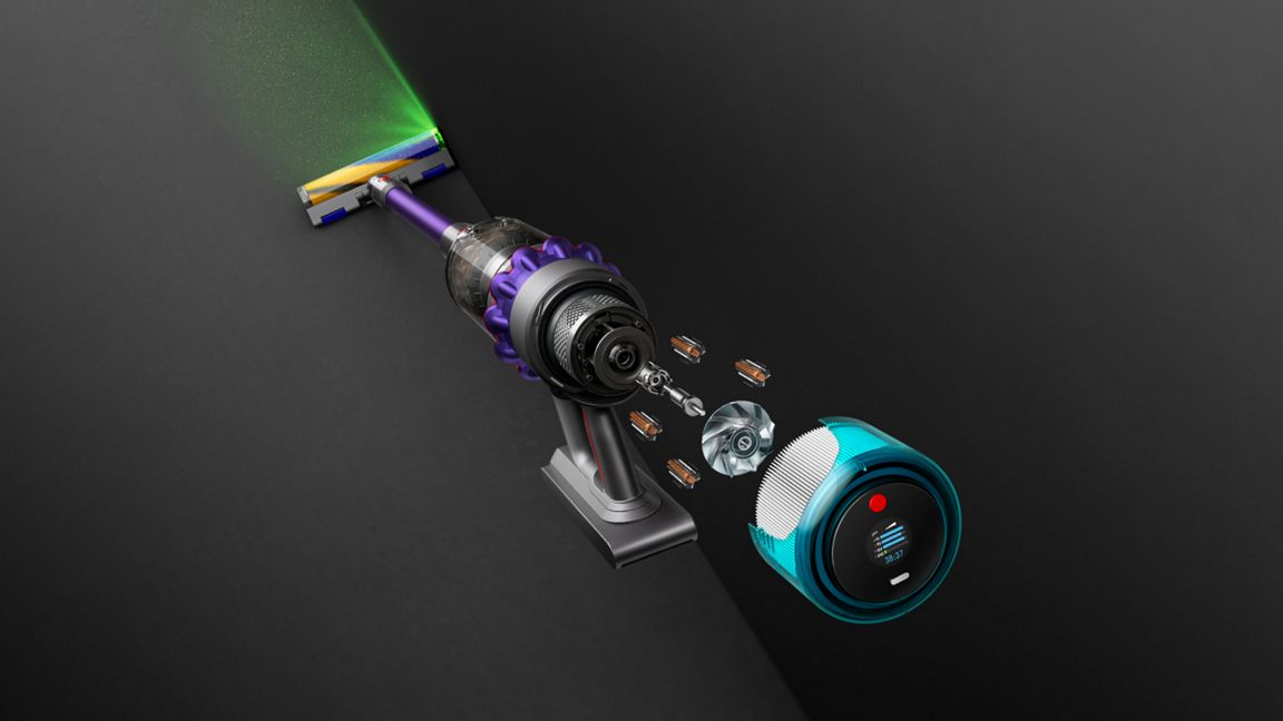 Aspirateur sans-fil Dyson Gen5detect™ Absolute (violet / gris) Dyson + 5 accessoires
