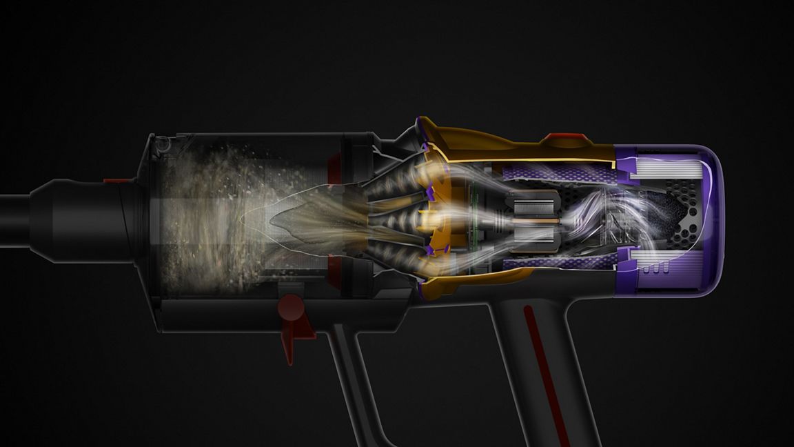 Aspirateur sans-fil Dyson V12 Detect Slim™ Absolute (jaune / nickel) Dyson