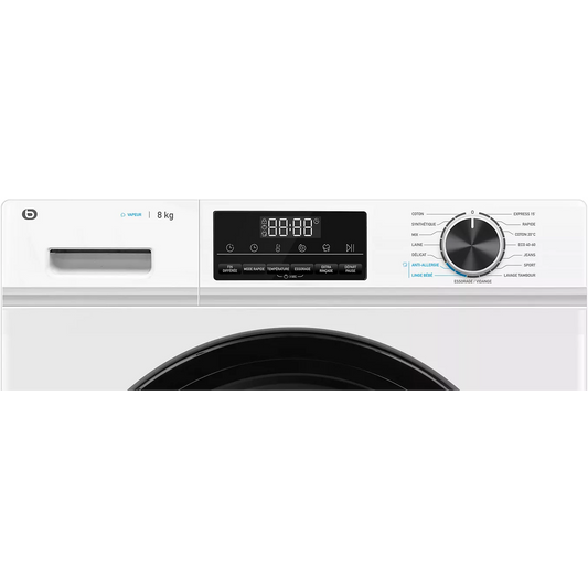 Lave-linge hublot EssentielB ELF814-4b – 8 kg