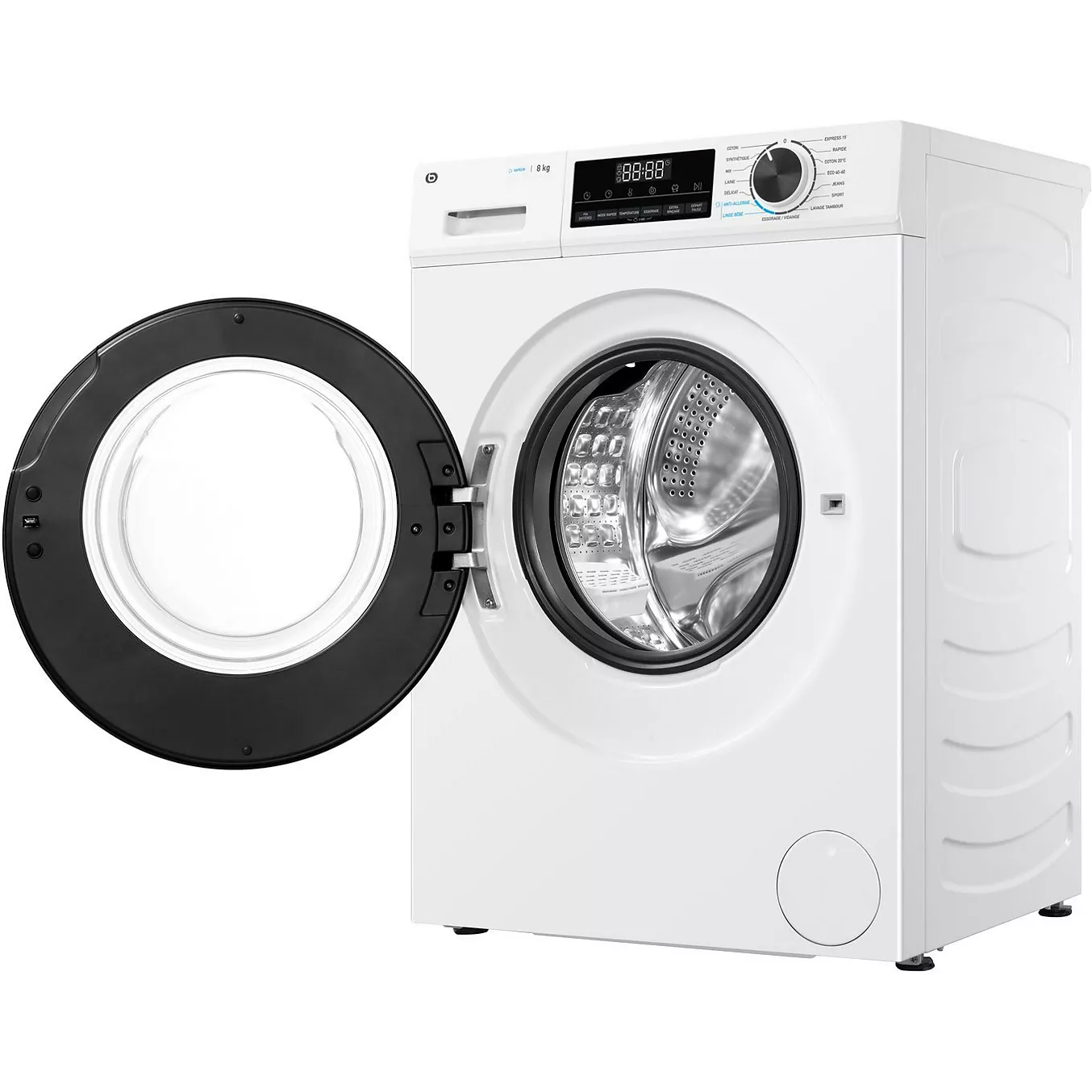 Lave-linge hublot EssentielB ELF814-4b – 8 kg