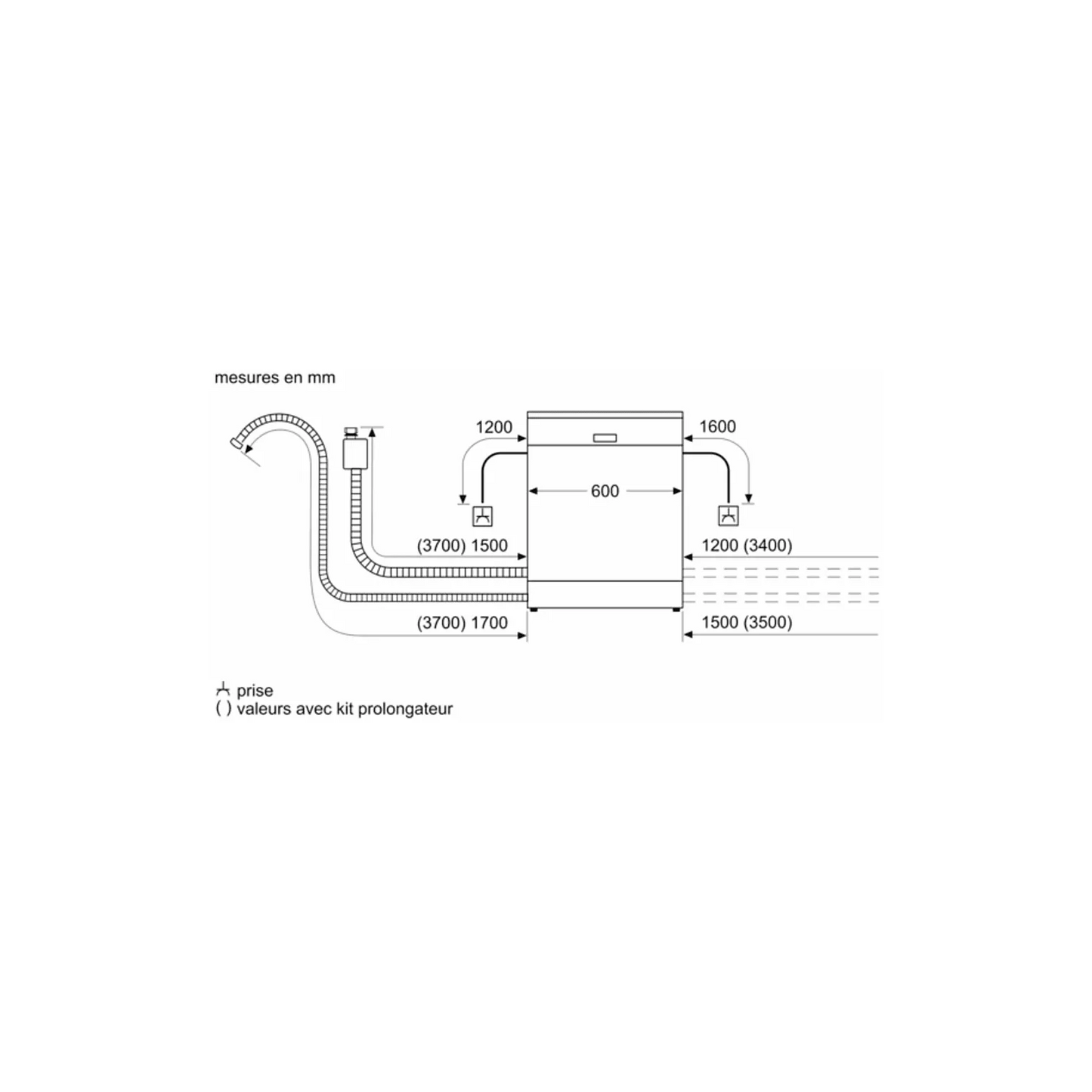 Lave-vaisselle 60 cm Siemens SN23EC22AE – Pose libre – 13 couverts