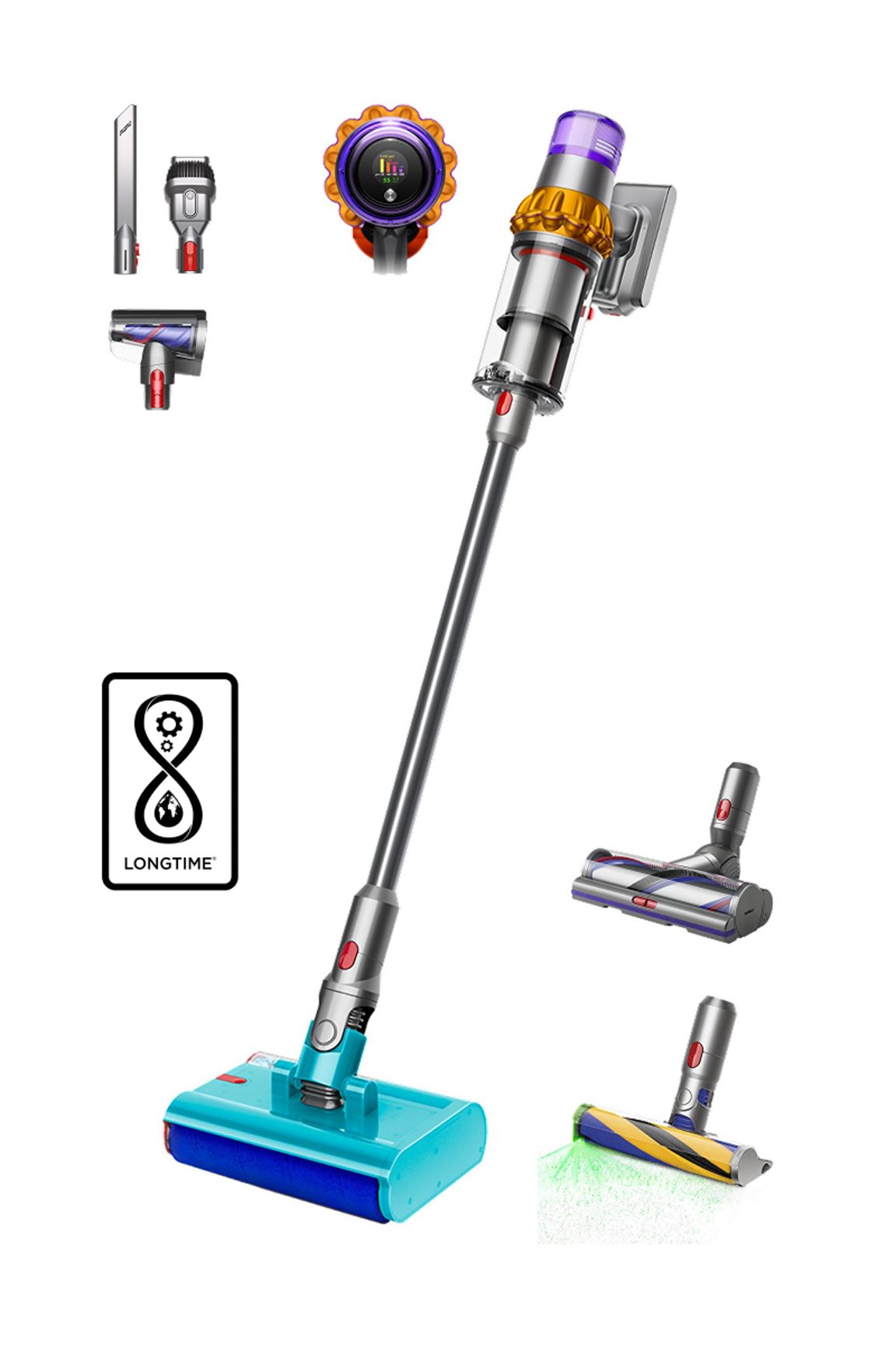 Aspirateur lavant sans fil Dyson - Dyson V15s Detect Submarine