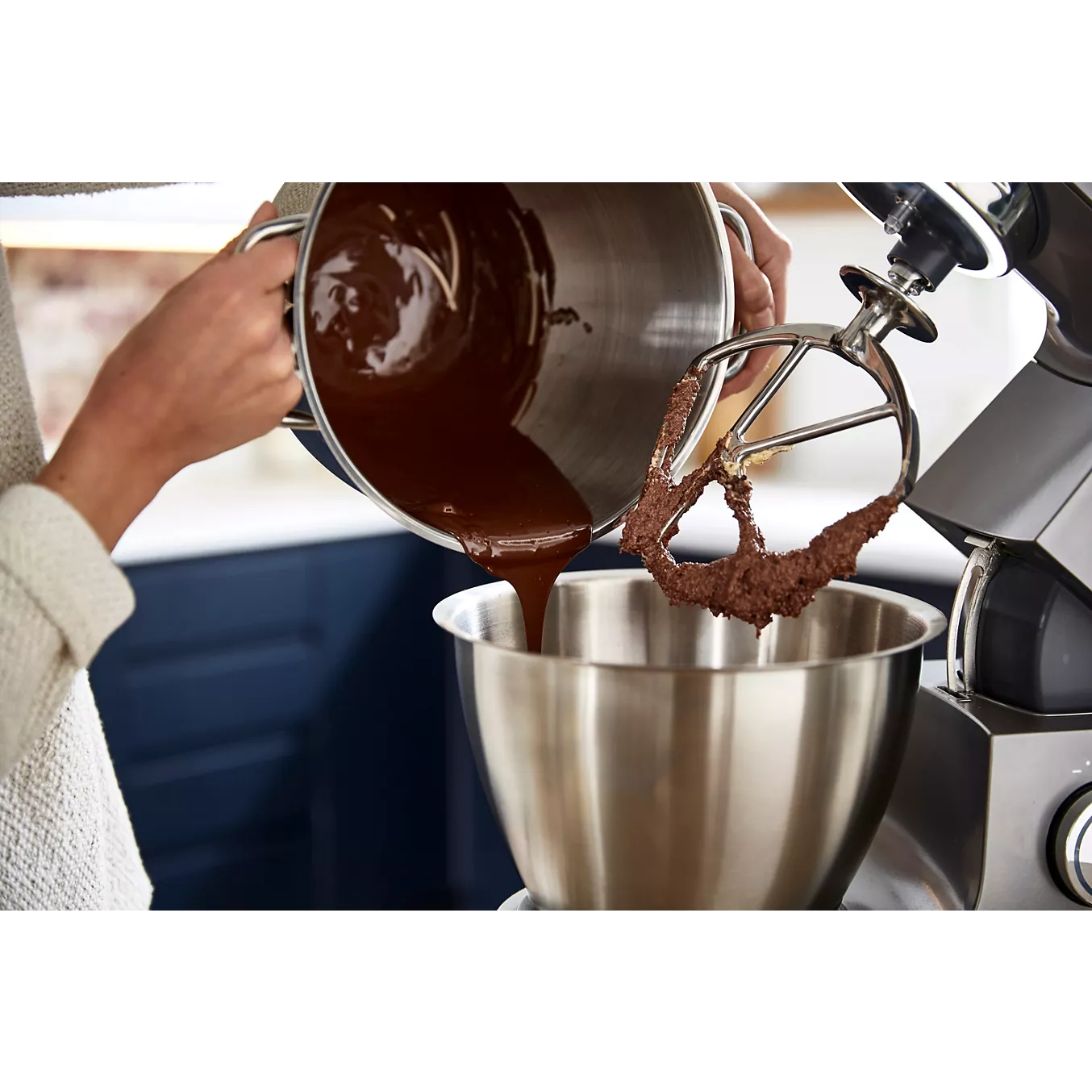 Robot pâtissier Kenwood Titanium Chef Patissier XL KWL90.009SI – Gris