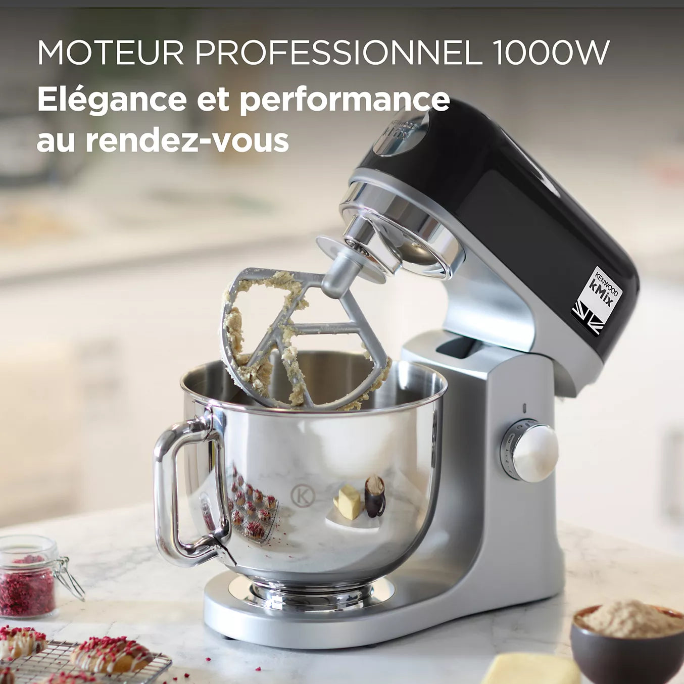 Robot pâtissier Kenwood kMix KMX750BK – Noir