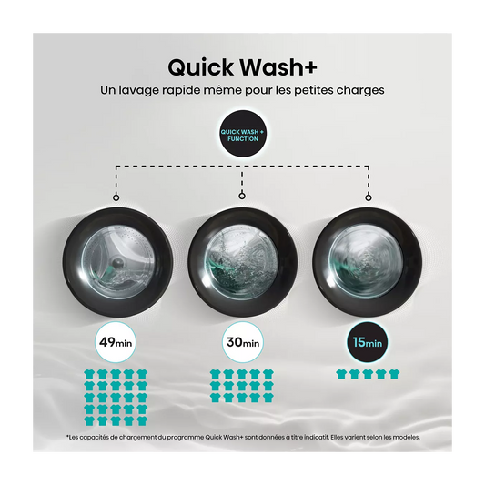 Lave-linge hublot Hisense WF10453SBWL – 10 kg