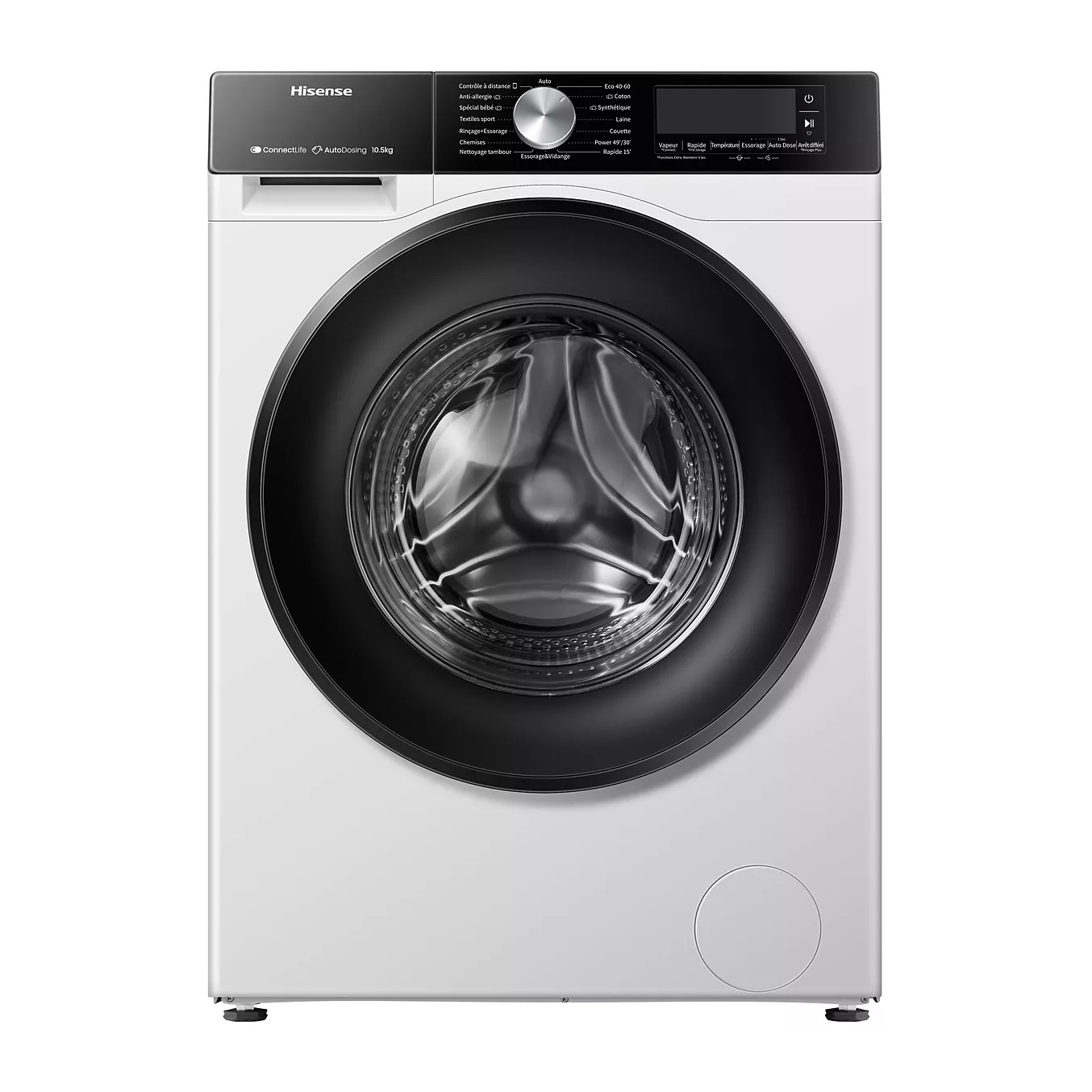 Lave-linge hublot Hisense WF10453SBWL – 10 kg