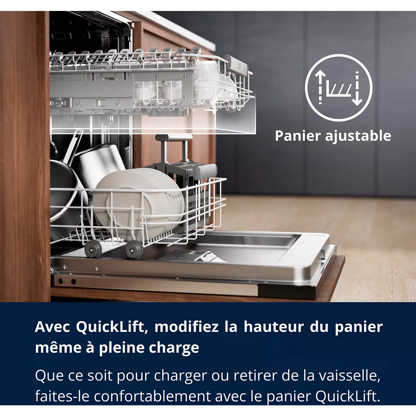 Lave-vaisselle encastrable Electrolux EEG88700W – 14 couverts