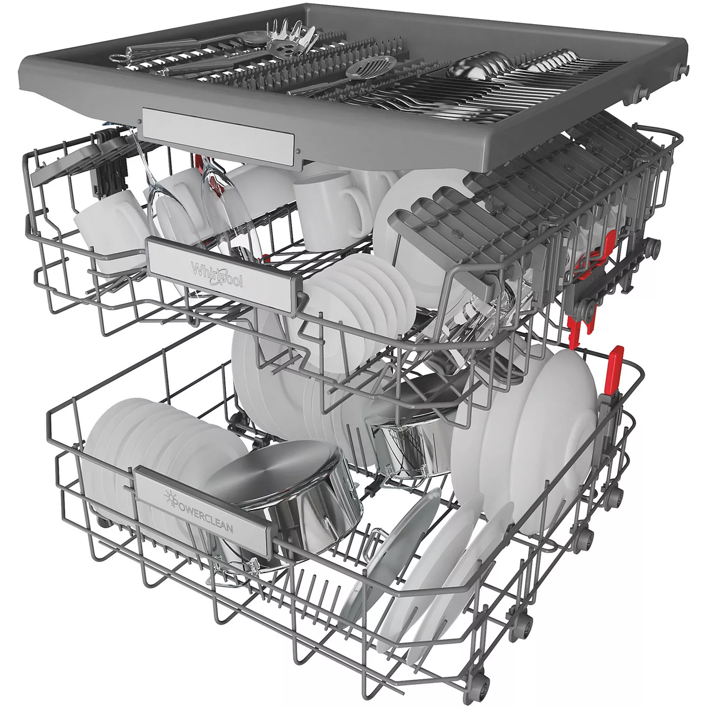 Lave-vaisselle encastrable Whirlpool WD0BD851AX – 6ème Sens – 14 couverts