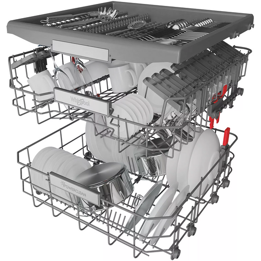 Lave-vaisselle encastrable Whirlpool WD0BD851AX – 6ème Sens – 14 couverts