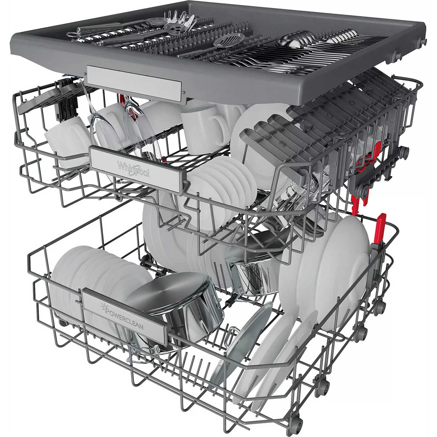 Lave-vaisselle encastrable Whirlpool WD0BD851AX – 6ème Sens – 14 couverts