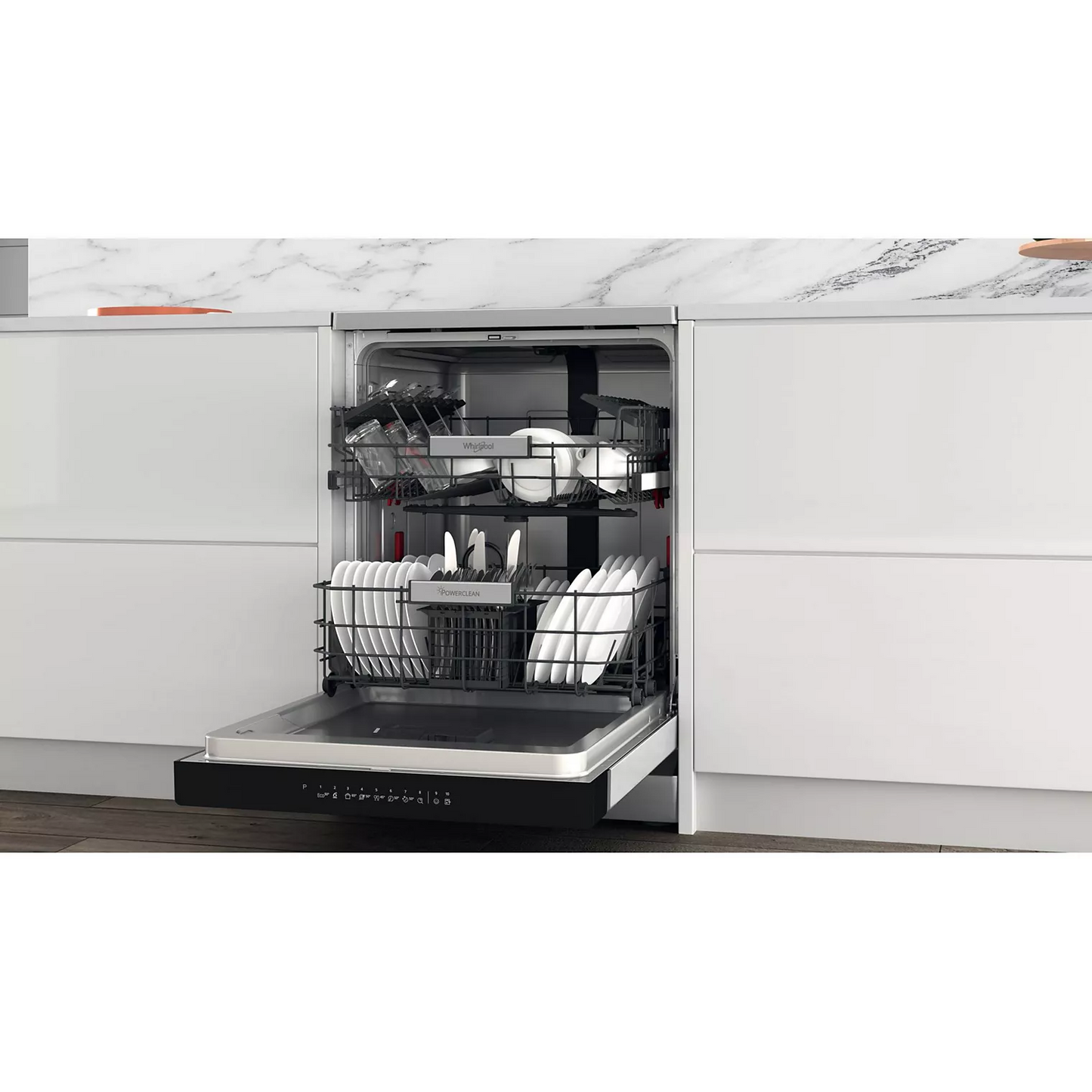 Lave-vaisselle 60 cm Whirlpool WH3FB14BN71X – 14 couverts