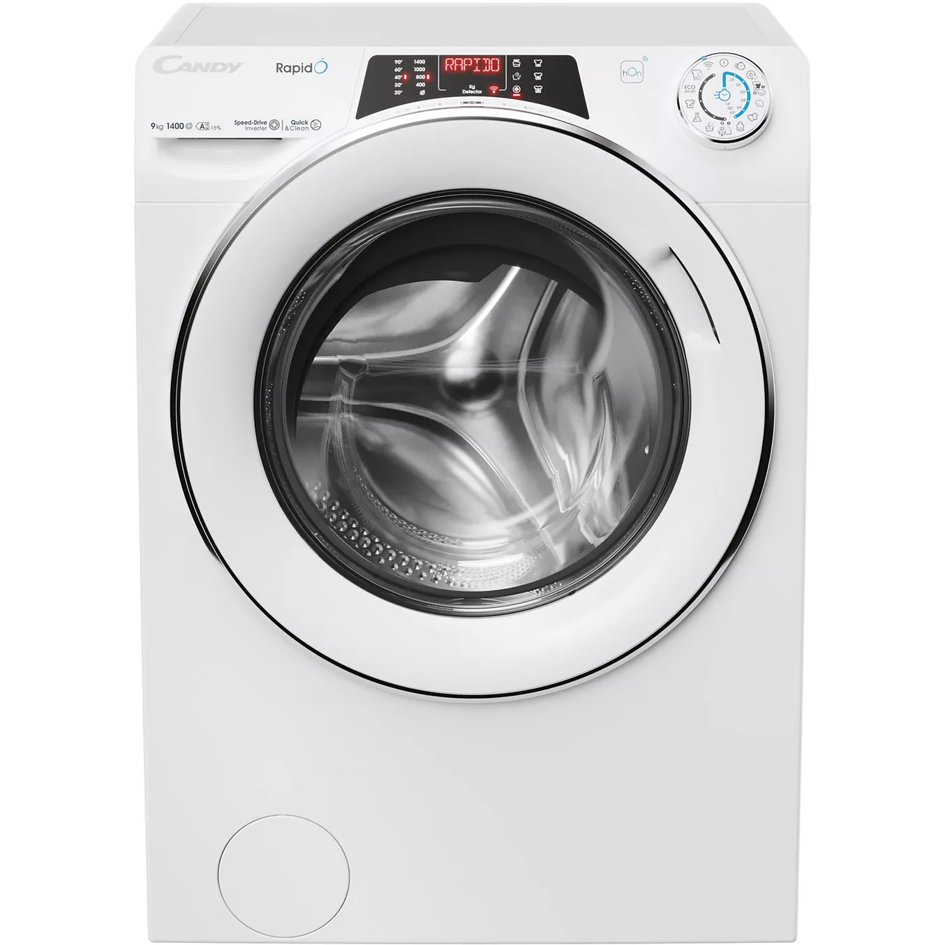 Lave-linge compact hublot Candy RO 496DWMC7/1-S – 9 kg