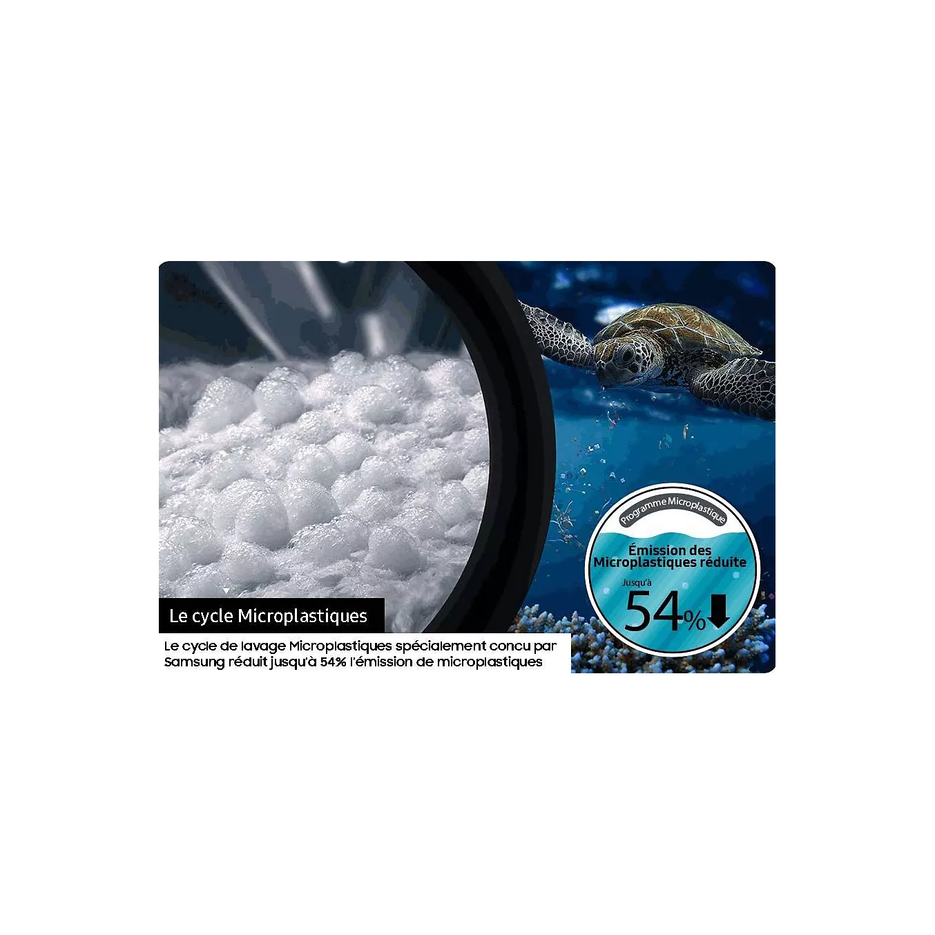 Lave-linge hublot Samsung WW80CGC04DAB Bespoke AI – 8 kg