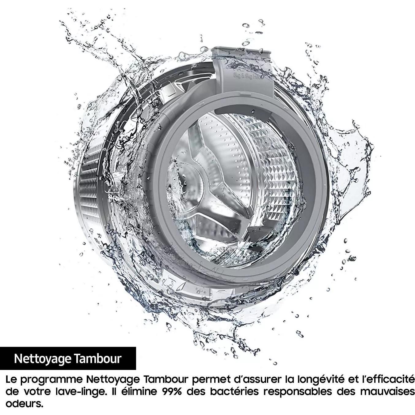 Lave-linge hublot Samsung WW80CGC04DAH – 8 kg