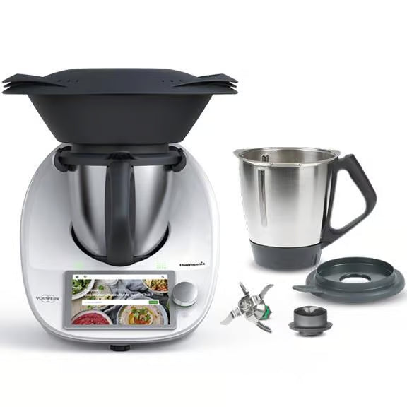 Thermomix TM6 reconditionné + Second bol + Thermomix Sensor + Découpe-Minute+ - Garantie 2 ans - Excellent état